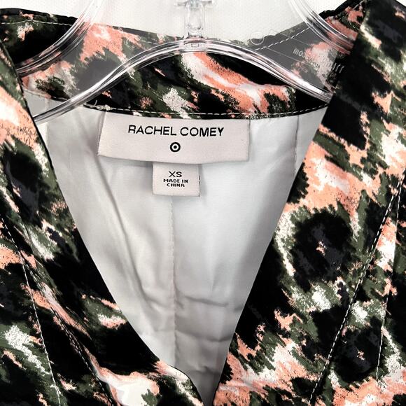 RACHEL COMEY x TARGET‎ Animal Print Cropped Quilted Jacket Black NWT Women's XS - Picture 9 of 11